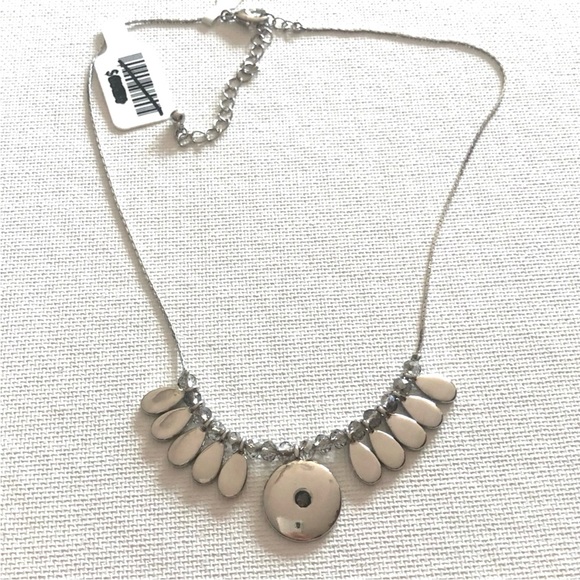 Free People Celina Pendant Necklace Silver - Picture 4 of 7